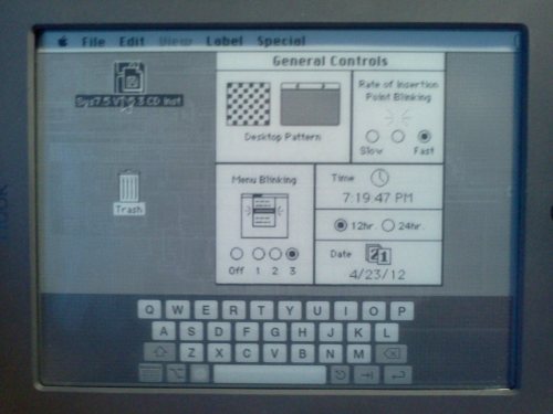 Mac OS 7.5 på Nook