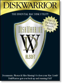 Diskwarrior endelig for Intel Mac