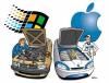 Windows and apple Car, see the Different?