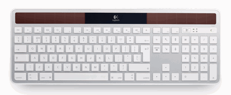 Logitech med solcelletastatur til Mac