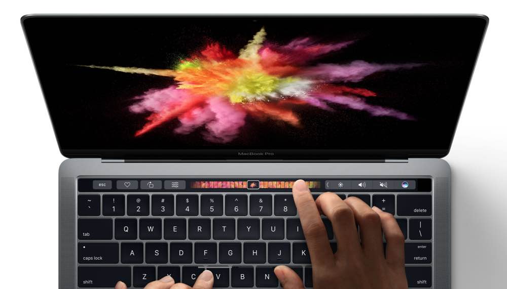Ny MacBook Pro med Touch Bar
