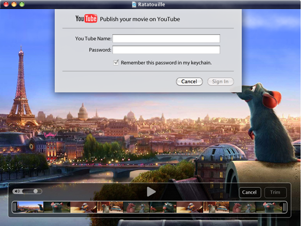 QuickTime X YouTube